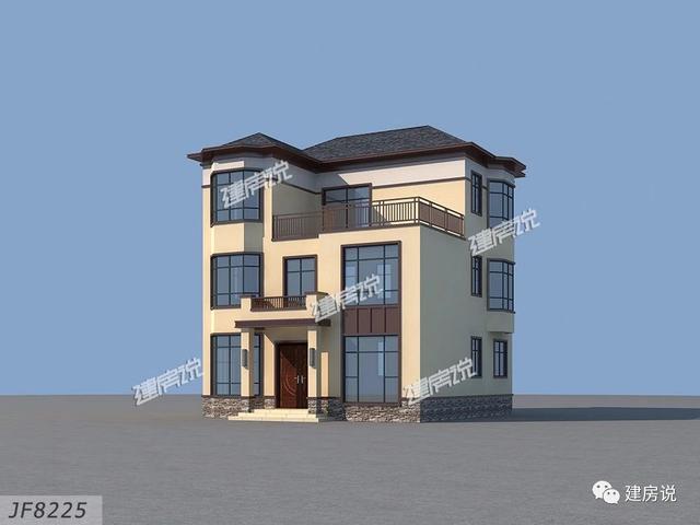 3款新中式別墅設(shè)計圖，配色經(jīng)典，氣派和文雅，室內(nèi)設(shè)計非常走心，接地氣