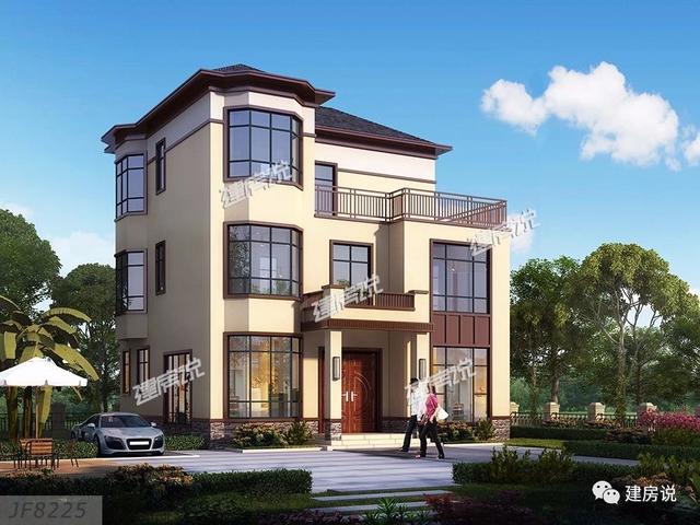 3款新中式別墅設(shè)計圖，配色經(jīng)典，氣派和文雅，室內(nèi)設(shè)計非常走心，接地氣