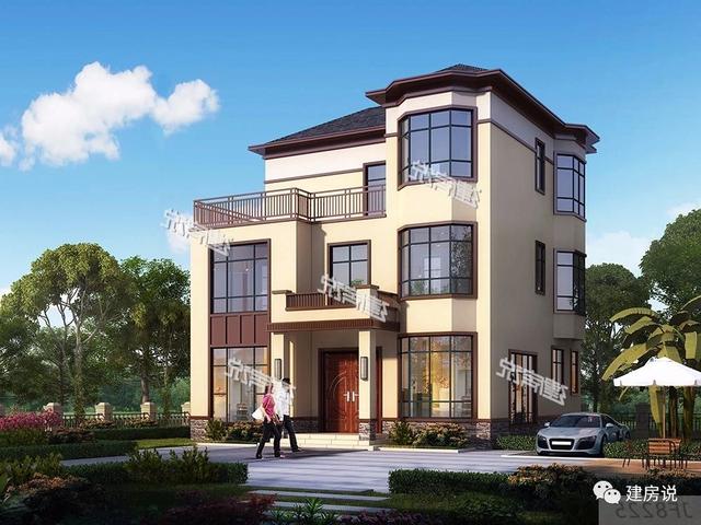 3款新中式別墅設(shè)計圖，配色經(jīng)典，氣派和文雅，室內(nèi)設(shè)計非常走心，接地氣