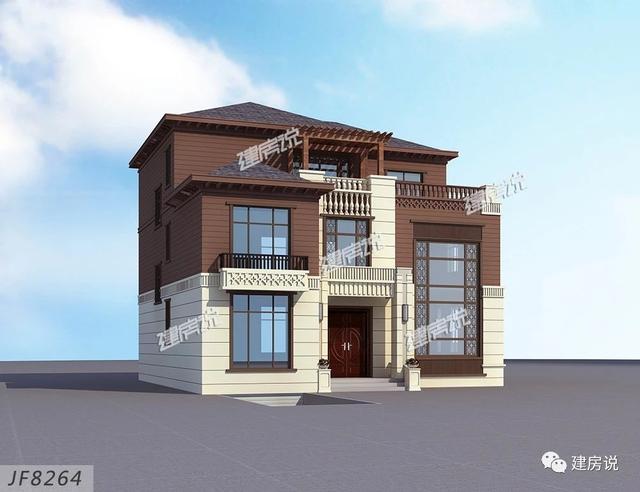 3款新中式別墅設(shè)計圖，配色經(jīng)典，氣派和文雅，室內(nèi)設(shè)計非常走心，接地氣