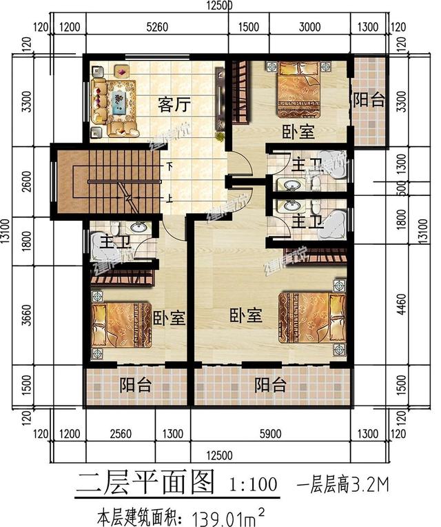 3款新中式別墅設(shè)計圖，配色經(jīng)典，氣派和文雅，室內(nèi)設(shè)計非常走心，接地氣