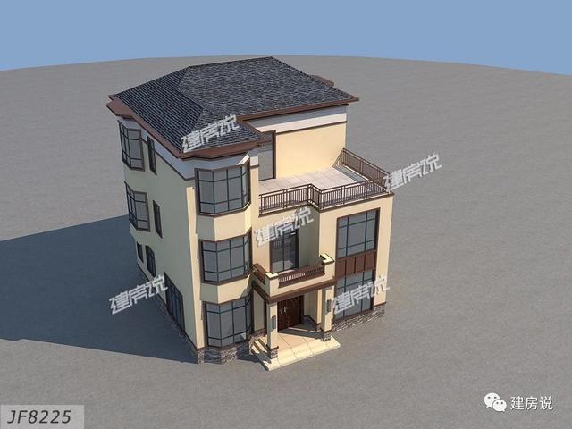 3款新中式別墅設(shè)計圖，配色經(jīng)典，氣派和文雅，室內(nèi)設(shè)計非常走心，接地氣