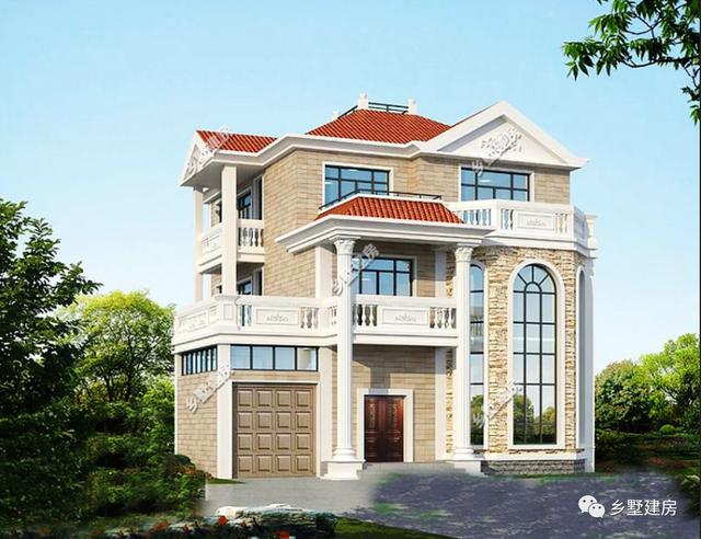 推薦三套磚混結(jié)構(gòu)農(nóng)村自建別墅設(shè)計圖紙，喜歡可以收藏一下