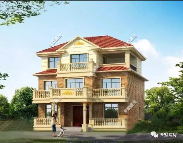 推薦三套磚混結(jié)構(gòu)農(nóng)村自建別墅設(shè)計圖紙，喜歡可以收藏一下