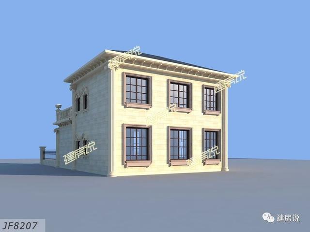 3套氣派的別墅設(shè)計(jì)圖，典型歐式風(fēng)格，顏值超高，值得一建