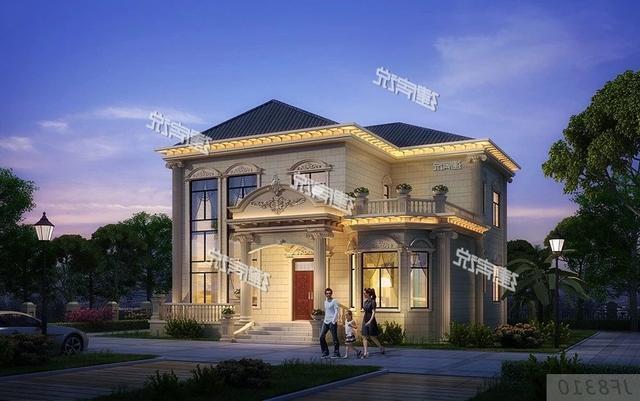 3套氣派的別墅設(shè)計(jì)圖，典型歐式風(fēng)格，顏值超高，值得一建