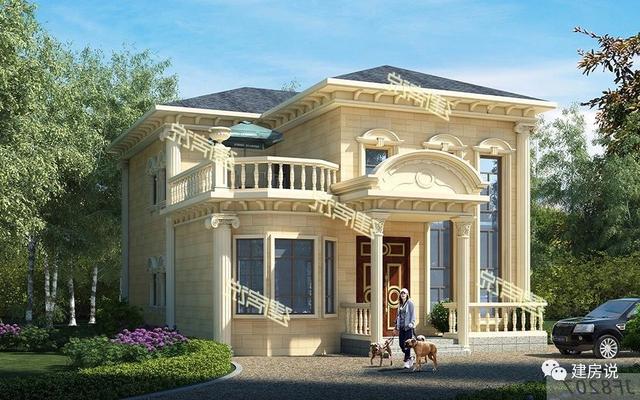 3套氣派的別墅設(shè)計(jì)圖，典型歐式風(fēng)格，顏值超高，值得一建