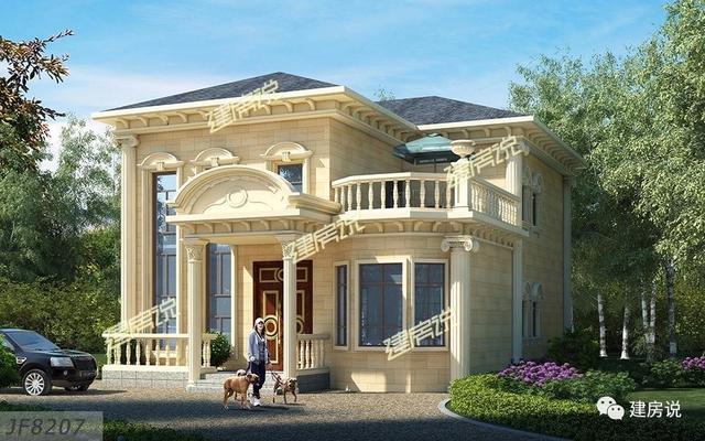 3套氣派的別墅設(shè)計(jì)圖，典型歐式風(fēng)格，顏值超高，值得一建