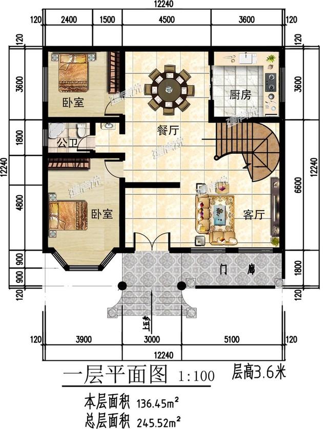 3套氣派的別墅設(shè)計(jì)圖，典型歐式風(fēng)格，顏值超高，值得一建