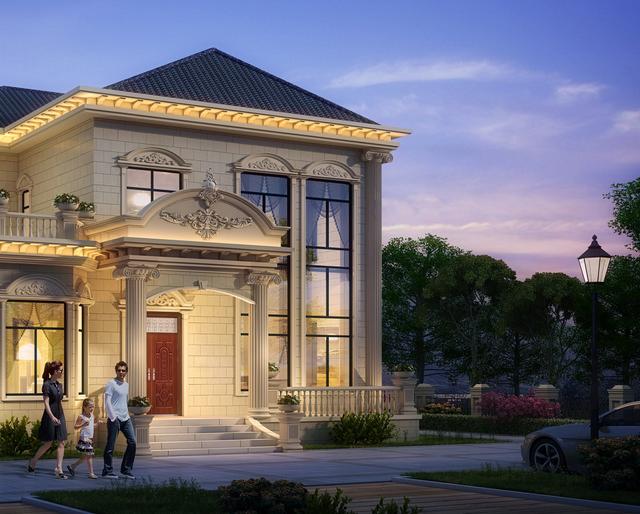 3套氣派的別墅設(shè)計(jì)圖，典型歐式風(fēng)格，顏值超高，值得一建