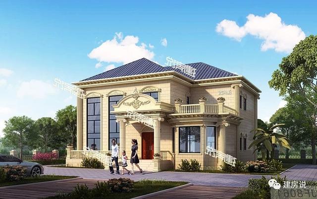 3套氣派的別墅設(shè)計(jì)圖，典型歐式風(fēng)格，顏值超高，值得一建