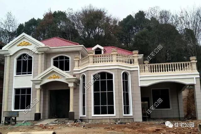 農(nóng)村蓋二層別墅，按照自己的心意設(shè)計(jì)出來(lái)的圖紙總是喜歡的