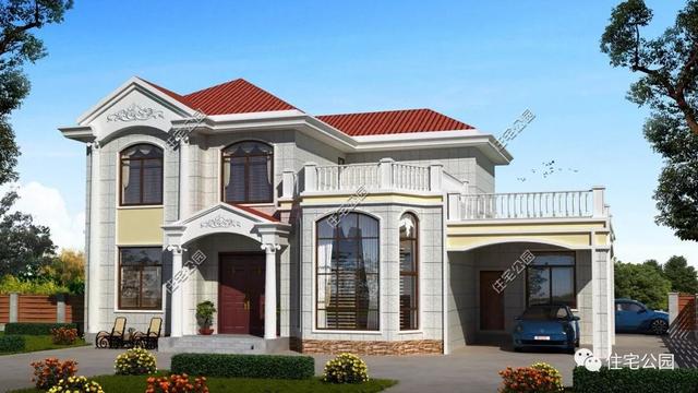 農(nóng)村蓋二層別墅，按照自己的心意設(shè)計(jì)出來(lái)的圖紙總是喜歡的