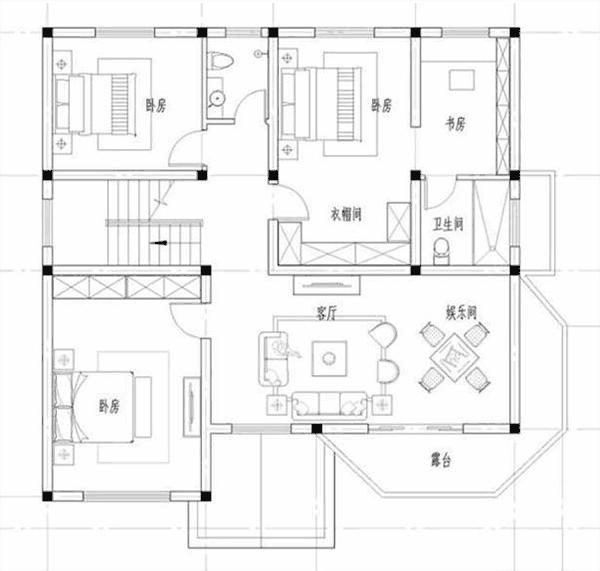 精選3款二層別墅設(shè)計圖，經(jīng)典大氣，今年的潮流爆款