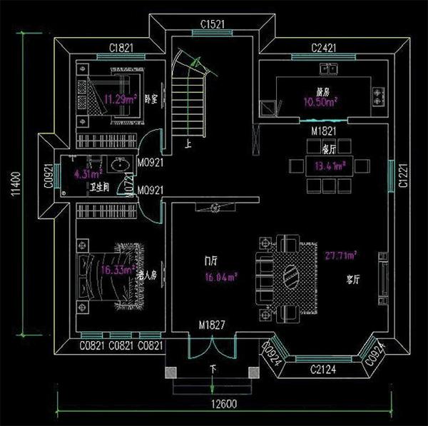 精選3款二層別墅設(shè)計圖，經(jīng)典大氣，今年的潮流爆款