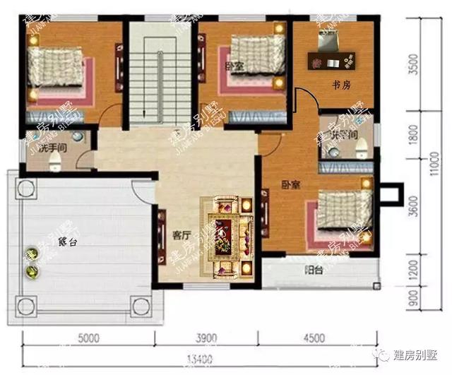 別墅設(shè)計(jì)圖神戶型，外觀美，造價(jià)低至20幾萬(wàn)，村里現(xiàn)在都這么建