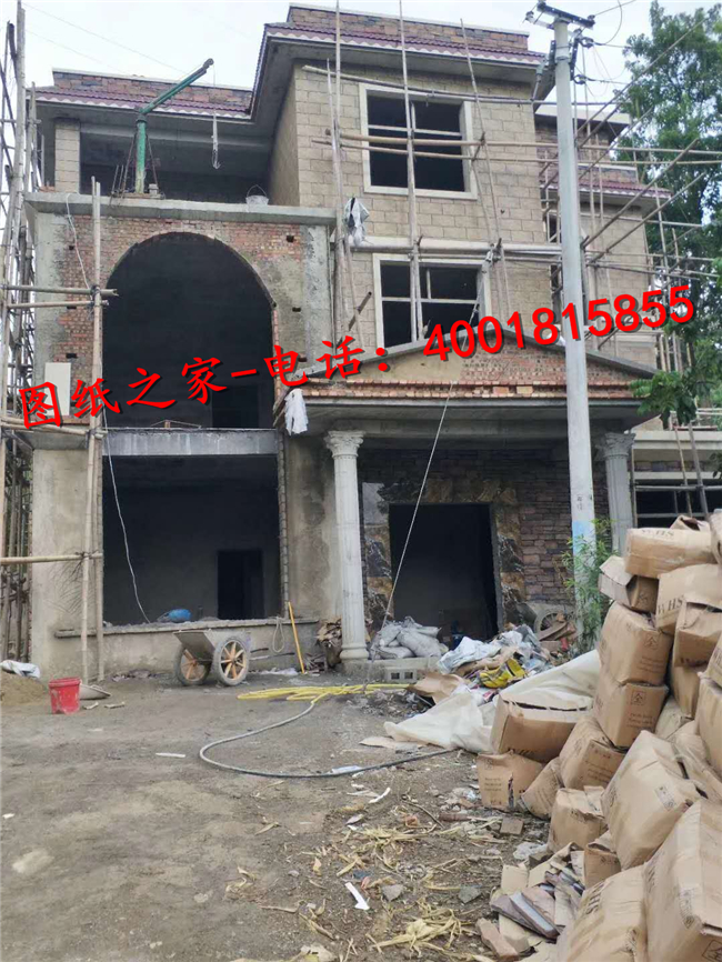 貴州小伙35萬自建三層豪華大氣歐式別墅，含外裝，這房子蓋得真值！