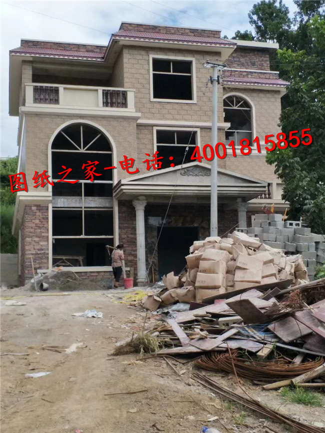 貴州小伙35萬自建三層豪華大氣歐式別墅，含外裝，這房子蓋得真值！