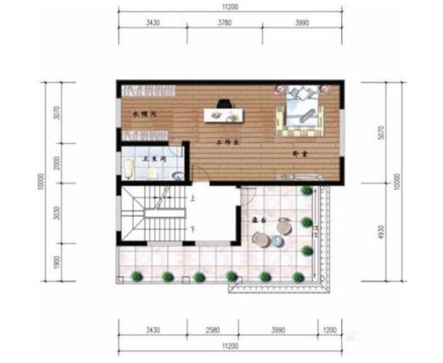 占地100平米的小戶(hù)型別墅設(shè)計(jì)圖，經(jīng)濟(jì)實(shí)用，少很多顧慮，適合農(nóng)村建