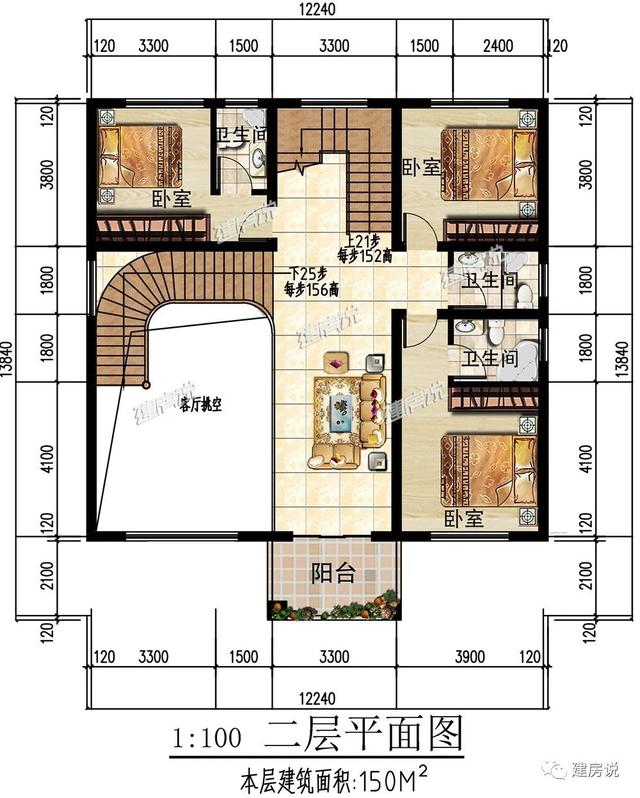 3棟農(nóng)村歐式別墅設計圖，造型精美、布局合理，絕對是農(nóng)村建房一個不可多得的好選擇