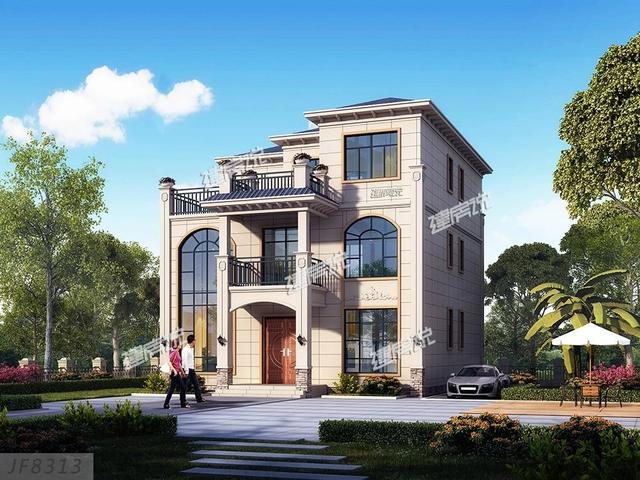 3棟農(nóng)村歐式別墅設計圖，造型精美、布局合理，絕對是農(nóng)村建房一個不可多得的好選擇