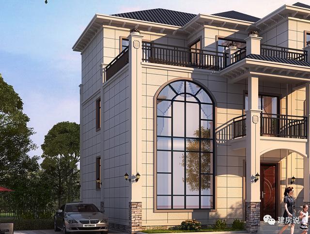 3棟農(nóng)村歐式別墅設計圖，造型精美、布局合理，絕對是農(nóng)村建房一個不可多得的好選擇