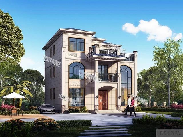 3棟農(nóng)村歐式別墅設計圖，造型精美、布局合理，絕對是農(nóng)村建房一個不可多得的好選擇