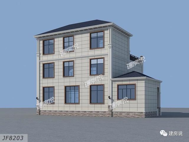 3棟農(nóng)村歐式別墅設計圖，造型精美、布局合理，絕對是農(nóng)村建房一個不可多得的好選擇