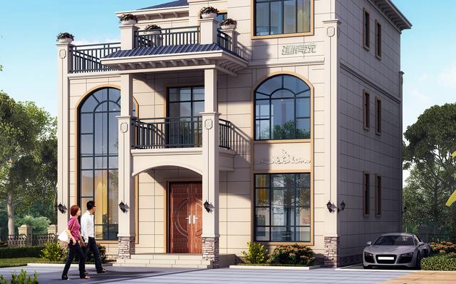 3棟農(nóng)村歐式別墅設計圖，造型精美、布局合理，絕對是農(nóng)村建房一個不可多得的好選擇