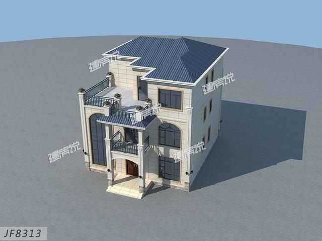 3棟農(nóng)村歐式別墅設計圖，造型精美、布局合理，絕對是農(nóng)村建房一個不可多得的好選擇