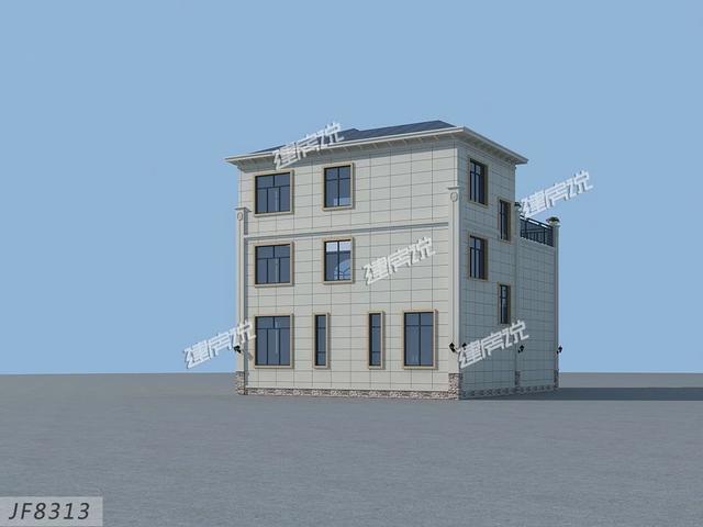 3棟農(nóng)村歐式別墅設計圖，造型精美、布局合理，絕對是農(nóng)村建房一個不可多得的好選擇