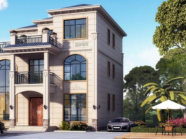 3棟農(nóng)村歐式別墅設計圖，造型精美、布局合理，絕對是農(nóng)村建房一個不可多得的好選擇