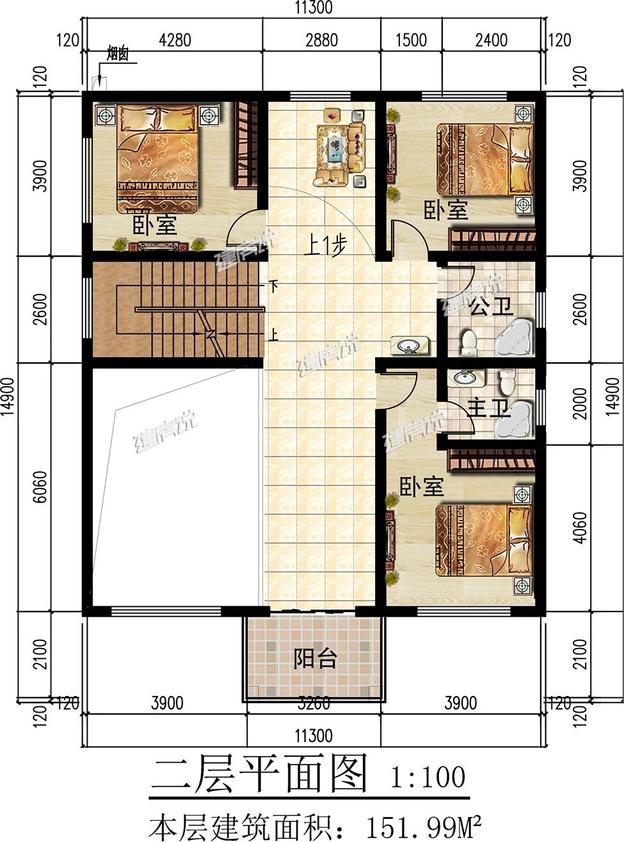 3棟農(nóng)村歐式別墅設計圖，造型精美、布局合理，絕對是農(nóng)村建房一個不可多得的好選擇