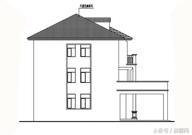 別具一格的別墅設(shè)計(jì)圖，出挑的設(shè)計(jì)，合理的布局