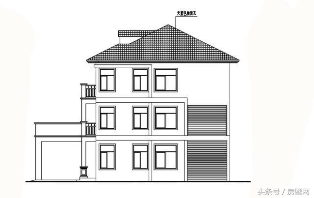 別具一格的別墅設(shè)計(jì)圖，出挑的設(shè)計(jì)，合理的布局