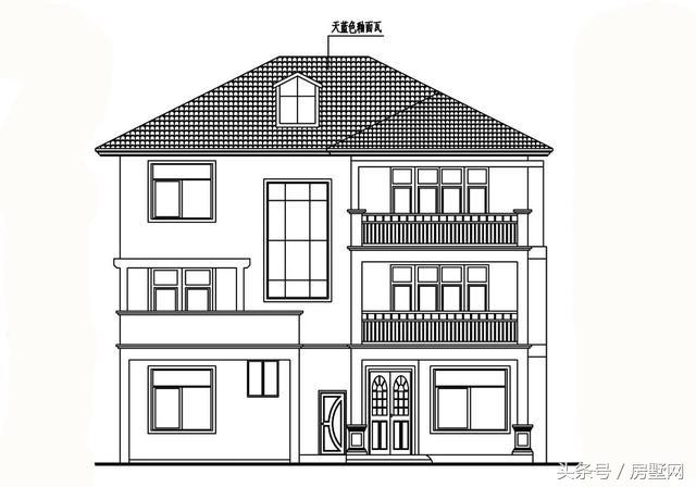 別具一格的別墅設(shè)計(jì)圖，出挑的設(shè)計(jì)，合理的布局