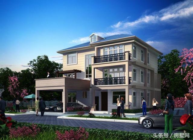 別具一格的別墅設(shè)計(jì)圖，出挑的設(shè)計(jì)，合理的布局