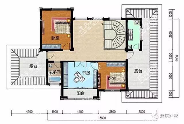 自帶格子窗的農(nóng)村自建房設(shè)計圖，建出來的效果不比城里的房子差