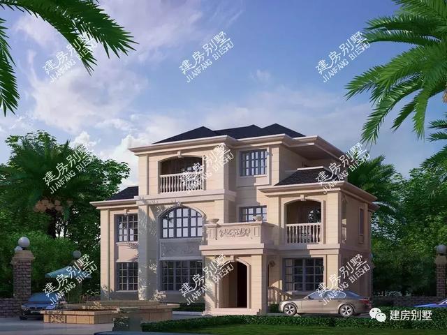 自帶格子窗的農(nóng)村自建房設(shè)計圖，建出來的效果不比城里的房子差