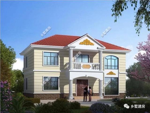 這么好看的農(nóng)村自建別墅，全套設(shè)計(jì)施工圖紙，就是做婚房的最好選擇