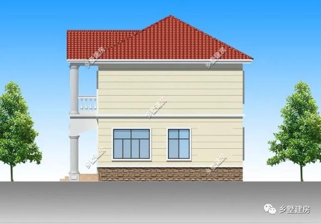 這么好看的農(nóng)村自建別墅，全套設(shè)計(jì)施工圖紙，就是做婚房的最好選擇