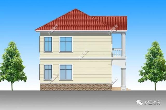 這么好看的農(nóng)村自建別墅，全套設(shè)計(jì)施工圖紙，就是做婚房的最好選擇