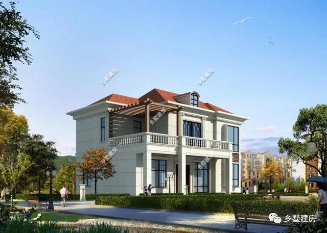 這么好看的農(nóng)村自建別墅，全套設(shè)計(jì)施工圖紙，就是做婚房的最好選擇