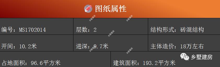 11*10米新農(nóng)村2層自建小別墅設(shè)計(jì)圖，戶型經(jīng)典