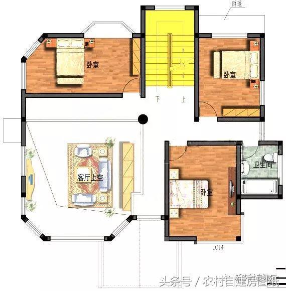 三款帶走廊和側(cè)門的歐式建筑別墅設(shè)計(jì)圖，不僅高端風(fēng)景也是極好