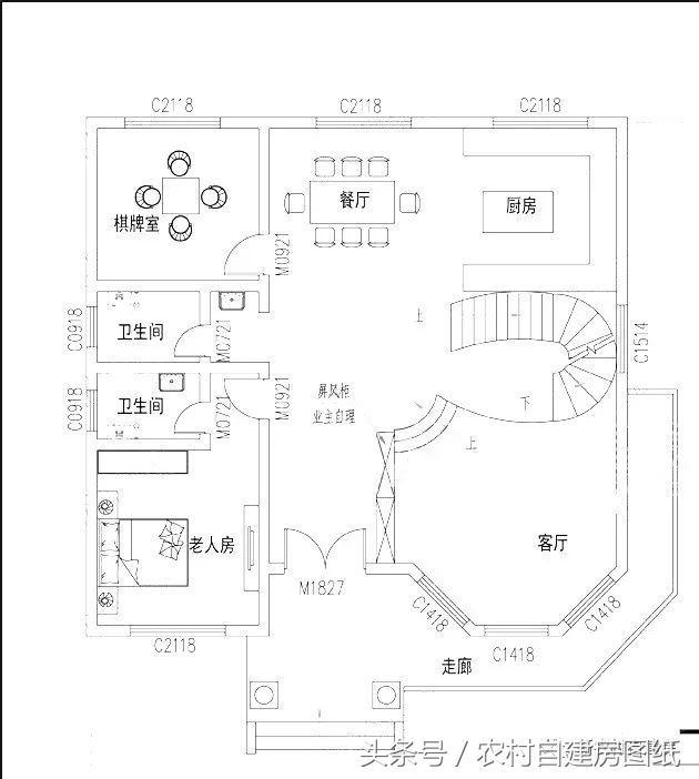 三款帶走廊和側(cè)門的歐式建筑別墅設(shè)計(jì)圖，不僅高端風(fēng)景也是極好