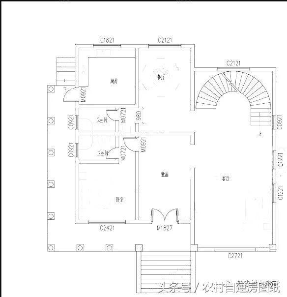 三款帶走廊和側(cè)門的歐式建筑別墅設(shè)計(jì)圖，不僅高端風(fēng)景也是極好