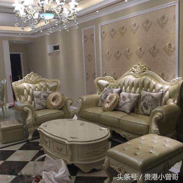 新房花了20萬請表哥裝修完工，全屋真漂亮，電視墻特別搶眼！