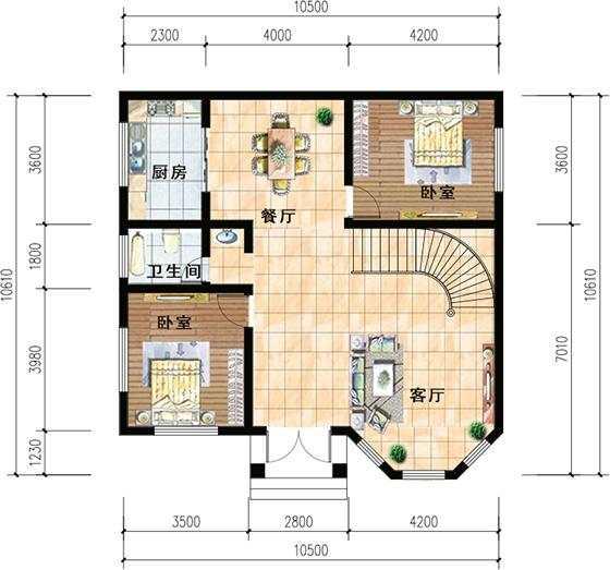 五款精致到?jīng)]有朋友的別墅設(shè)計圖，超高顏值實惠造價，受農(nóng)村人喜愛不是沒原因的
