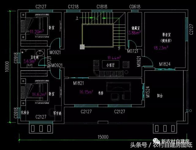 五款現(xiàn)代風(fēng)農(nóng)村別墅設(shè)計圖，極簡主義，90后的最愛